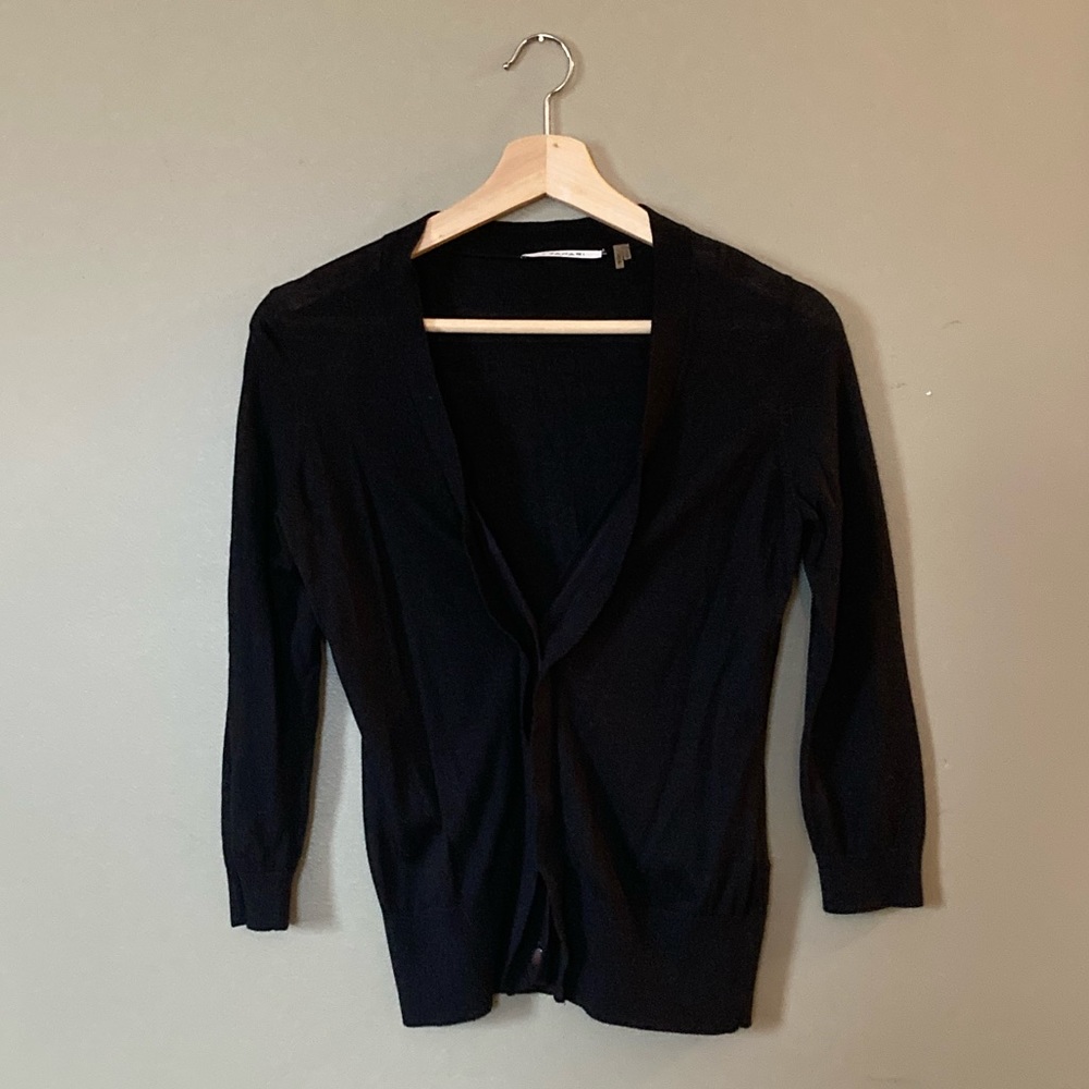 Light Weight Black Cardigan